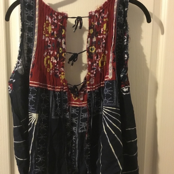Free People cotton open back top medium - Picture 2 of 2